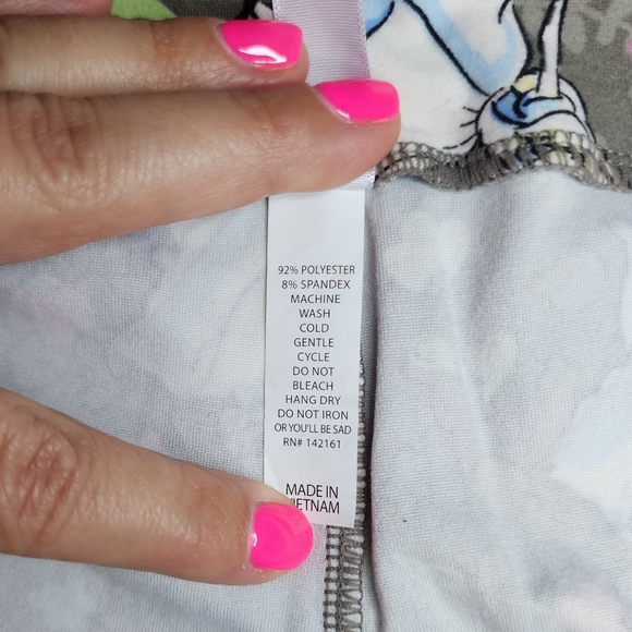 Lularoe Disney • Alice In Wonderland Leggings • TC - Picture 4 of 7